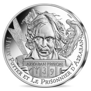 Prancūzija 2021 10 euro sidabrinė moneta (5/18) - Haris Poteris ir Azkabano kalinys (BU)