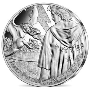 Prancūzija 2021 10 euro sidabrinė moneta (7/18) - Haris Poteris ir Ugnies taurė (BU)