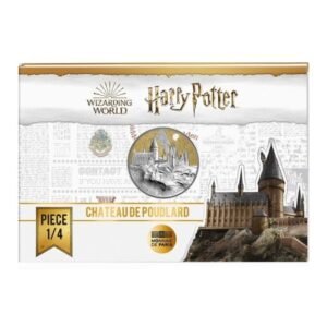 Prancūzija 2021 50 euro sidabrinė spalvota moneta - Haris Poteris*Hogwarts (BU)