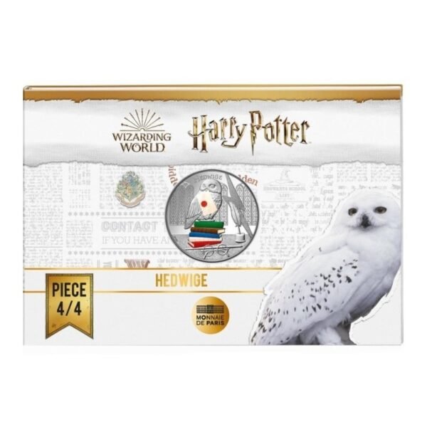 Prancūzija 2021 50 euro sidabrinė spalvota moneta - Haris Poteris*Hedwig (BU)