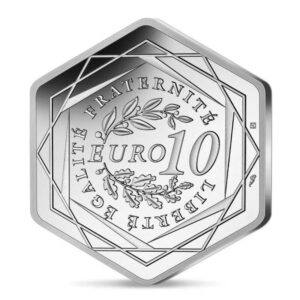 Prancūzija 2022 10 eurų sidabrinė moneta - Genius reversas