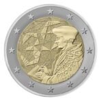 Lietuva 2022 2 euro proginė moneta - Erasmus programa