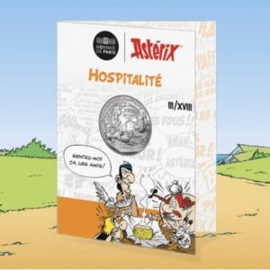 Prancūzija 2022 10 euro sidabrinė kolekcinė moneta – Asterix-Svetingumas Prancūzija 2022 10 euro sidabrinė kolekcinė moneta - Asterix-Svetingumas