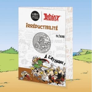 Prancūzija 2022 10 euro sidabrinė kolekcinė moneta – Asterix-Nepakeičiamumas Prancūzija 2022 10 euro sidabrinė kolekcinė moneta - Asterix-Nepakeičiamumas