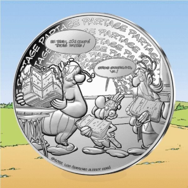 Prancūzija 2022 10 euro sidabrinė kolekcinė moneta - Asterix-Dalijimasis Prancūzija 2022 10 euro sidabrinė kolekcinė moneta - Asterix-Dalijimasis
