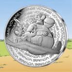 Prancūzija 2022 10 euro sidabrinė kolekcinė moneta - Asterix-Kelionės