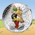 Prancūzija 2022 10 euro sidabrinė spalvota kolekcinė moneta - Asterix-Nenugalimas