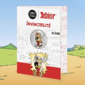 Prancūzija 2022 10 euro sidabrinė spalvota kolekcinė moneta – Asterix-Nenugalimas Prancūzija 2022 10 euro sidabrinė spalvota kolekcinė moneta - Asterix-Nenugalimas