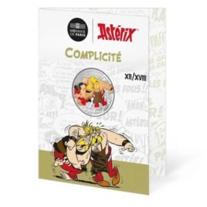 Prancūzija 2022 10 euro sidabrinė spalvota kolekcinė moneta – Asterix-Bendrininkavimas Prancūzija 2022 10 euro sidabrinė spalvota kolekcinė moneta - Asterix-Bendrininkavimas