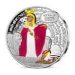 Prancūzija 2022 10 euro sidabrinė spalvota kolekcinė moneta - Asterix-Dosnumas