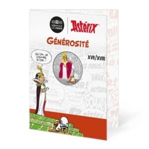 Prancūzija 2022 10 euro sidabrinė spalvota kolekcinė moneta – Asterix-Dosnumas Prancūzija 2022 10 euro sidabrinė spalvota kolekcinė moneta - Asterix-Dosnumas