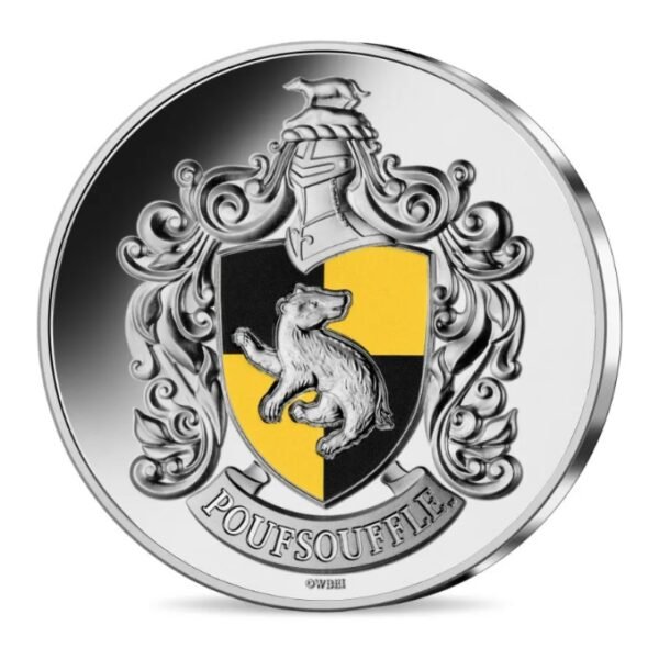 Prancūzija 2022 10 euro sidabrinė spalvota moneta - Haris Poteris*Hufflepuff (BU) Prancūzija 2022 10 euro sidabrinė spalvota moneta - Haris Poteris*Hufflepuff (BU)