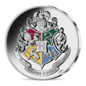 Prancūzija 2022 10 euro sidabrinė spalvota moneta - Haris Poteris*Hogvartsas (BU)