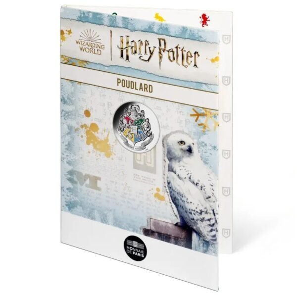 Prancūzija 2022 10 euro sidabrinė spalvota moneta - Haris Poteris*Hogvartsas (BU)