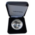 Latvija 2022 5 euro sidabrinė spalvota moneta - Vilhelms Purvītis "Žiema" (PROOF)