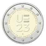 Ispanija 2023 2 euro proginė moneta - Pirmininkavimas ES taryboje