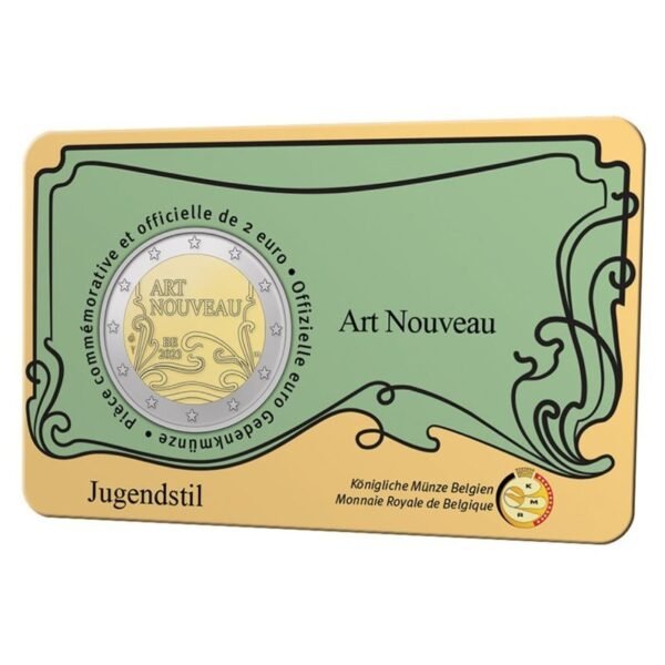 Belgija 2023 2 euro proginė moneta kortelėje - Modernas (BU) Belgija 2023 2 euro proginė moneta kortelėje - Modernas (BU)