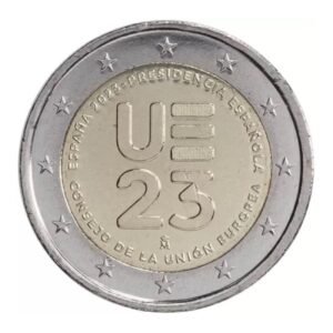 spain 2 euro 2023 UE