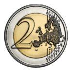 Portugalija 2023 2 euro proginė moneta kortelėje - Jaunimo dienos (BU)