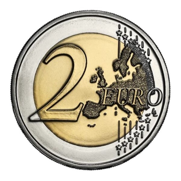 Portugalija 2023 2 euro proginė moneta kortelėje - Jaunimo dienos (BU)