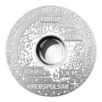 Austrija 2023 20 euro sidabrinė kolekcinė spalvota moneta - Neutroninė žvaigždė (PROOF)