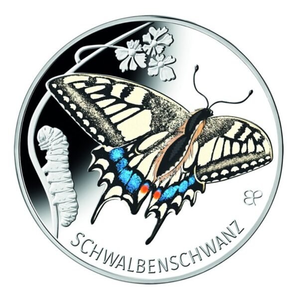 Vokietija 2023 5 euro spalvota kolekcinė moneta - Machaonas (BU) Vokietija 2023 5 euro spalvota kolekcinė moneta - Machaonas (BU)