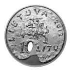 Lietuva 2012 10 litų sidabrinė moneta dėžutėje - Dailė (PROOF)
