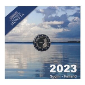 Suomija 2023 2 euro proginė moneta dėžutėje - Socialinė ir sveikatos apsauga (PROOF)