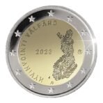 Suomija 2023 2 euro proginė moneta dėžutėje - Socialinė ir sveikatos apsauga (PROOF)