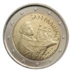 San Marinas 2022 2 euro nacionalinė moneta