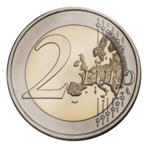San Marinas 2023 2 euro nacionalinė moneta