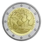 Kipras 2023 2 euro proginė moneta - 60-osios Kipro centrinio banko įkūrimo metinės