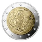 Prancūzija 2022 2 euro proginė moneta - Erasmus programa (PROOF)