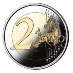 Ispanija 2023 2 euro proginė moneta lankstinuke - Kaseresas (PROOF)