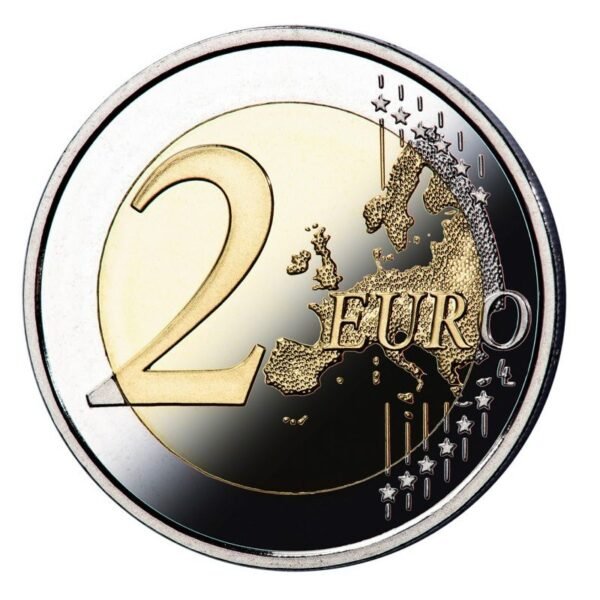 Ispanija 2023 2 euro proginė moneta lankstinuke - Kaseresas (PROOF)