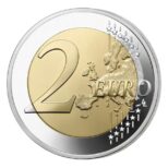 Prancūzija 2022 2 euro proginė moneta dėžutėje - Jacques Chirac (PROOF)