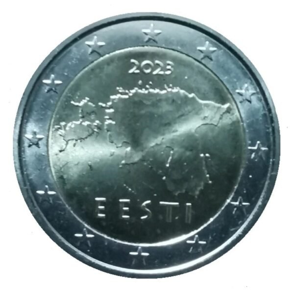 Estija 2023 2 euro nacionalinė moneta Estija 2023 2 euro nacionalinė moneta