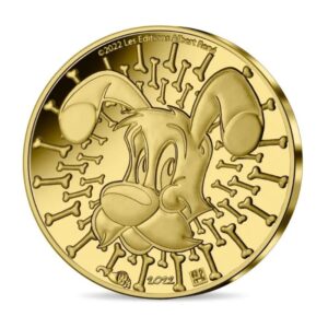 Prancūzija 2022 5 euro auksinė kolekcinė moneta - Idefix (PROOF)