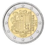 Andora 2023 2 euro nacionalinė moneta