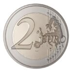Liuksemburgas 2024 2 euro proginė moneta - Liuksemburgo frankų simbolis-Liejyklos darbininkas