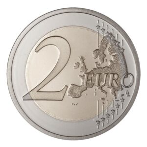 Liuksemburgas 2024 2 euro proginė moneta kortelėje - Liuksemburgo frankų simbolis-Liejyklos darbininkas (BU)