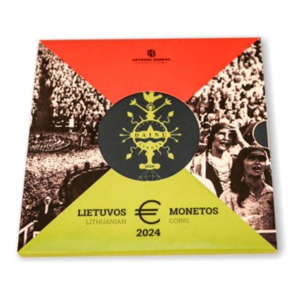 Lietuva 2024 euro monetų rinkinys - Dainų šventė (BU) Lietuva 2024 euro monetų rinkinys - Dainų šventė (BU)