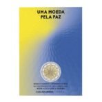 Portugalija 2023 2 euro proginė moneta kortelėje - Taika (BU)
