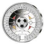 Vokietija 2024 11 euro sidabrinė spalvota kolekcinė moneta - UEFA Euro2024 (BU)