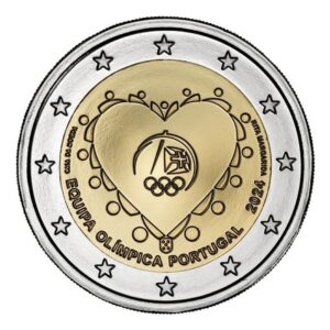 Portugalija 2024 2 euro proginė moneta - Olimpiada