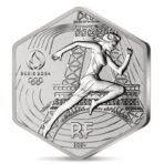 Prancūzija 2024 4x10 euro sidabrinės monetos dėžutėje - Olimpinės žaidynės Paryžius 2024 (PROOF)