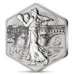 Prancūzija 2024 4x10 euro sidabrinės monetos dėžutėje - Olimpinės žaidynės Paryžius 2024 (PROOF)