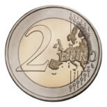 San Marinas 2024 2 euro proginė moneta kortelėje - Domeniko Girlandajo 530-osios mirties metinės (BU)