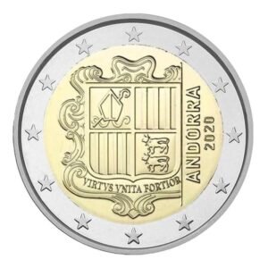 Andorra 2020 2 euro coin