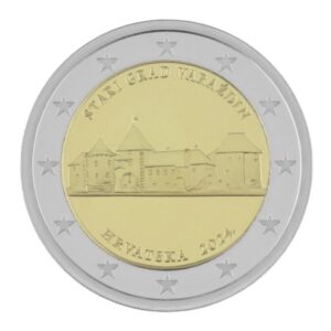 Kroatija 2024 2 euro proginė moneta kortelėje - Varaždinas (BU)